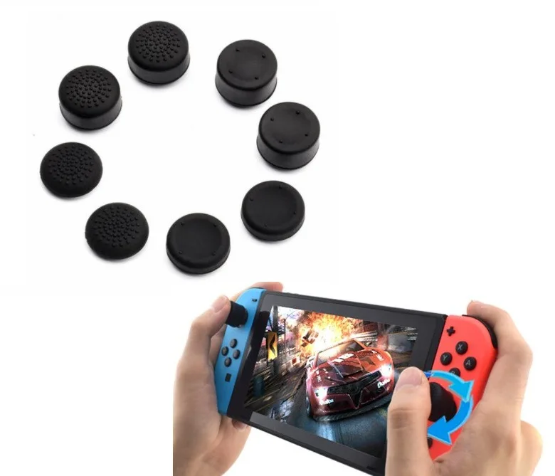 

Nintendo Switch Remote Sensing yao gan mao NS Horizontal Button Mushroom Head Silicone Cap 8 Pieces