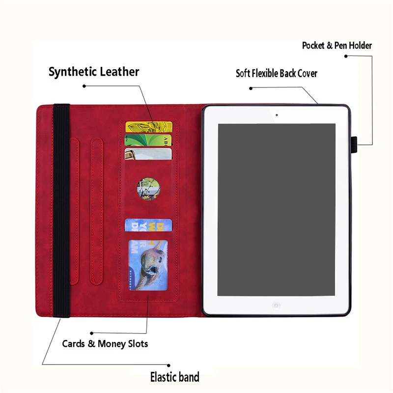 para iPad 10, 9, 8, 7, 8th, 9th, 10th Generation