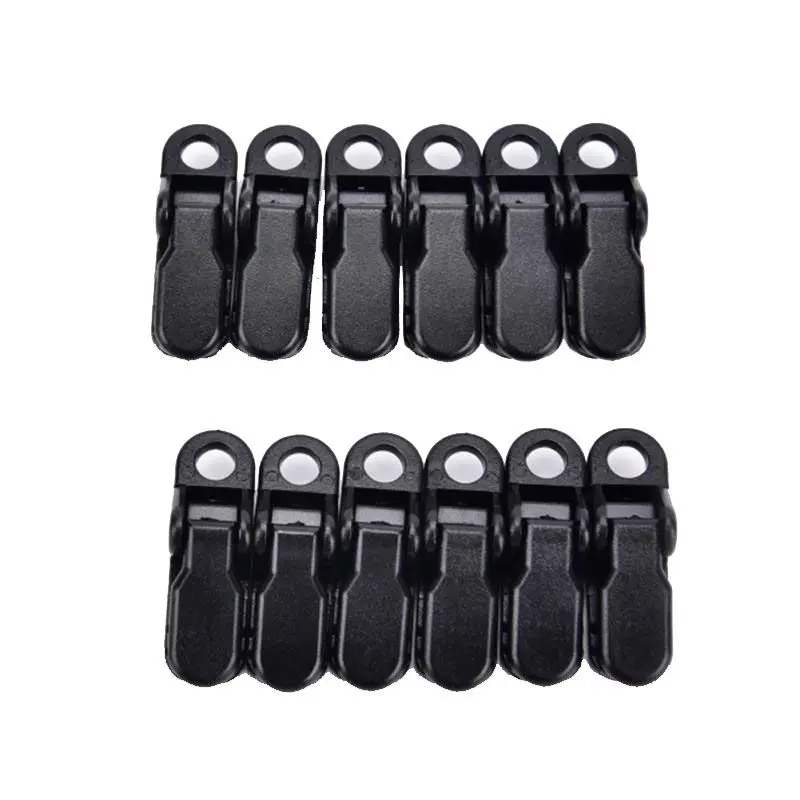 

30Pcs Alligator Clip Outdoor Tent Windproof Clamp Survival Tighten Tool Awning Clamp Universal Clip Tents Accessories
