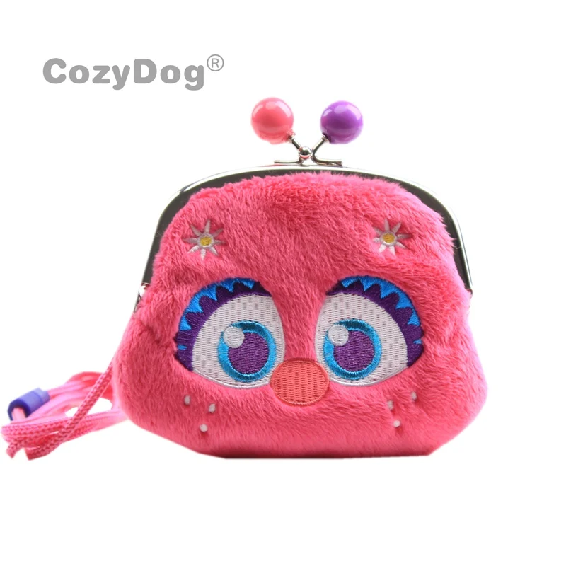 5 стилей Улица Сезам плюшевые игрушки мини кошелек монета сумка кукла Abby Monster Elmo Big Bird Grouch плюшевые игрушки подарок для девочек 12x10 см - Цвет: Abby
