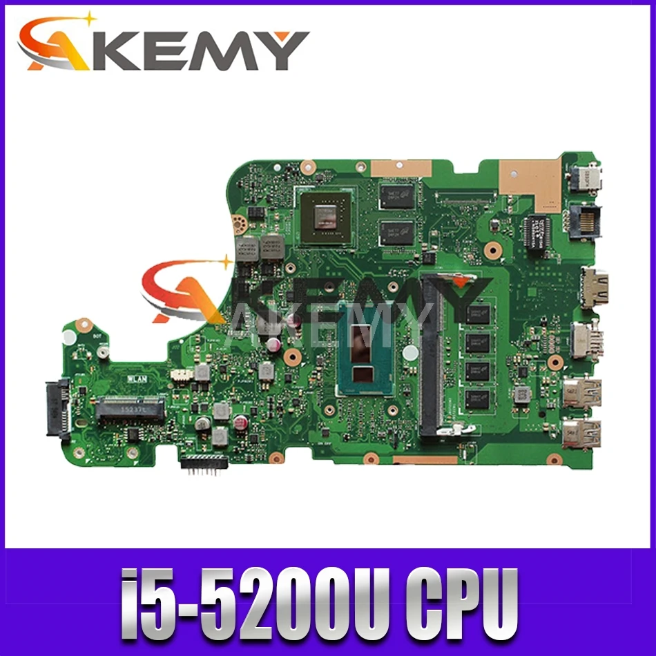 Для Asus X555LD X555LN K555L F555L Материнская плата ноутбука i5-5200U GT940M 4 ГБ RAM REV.2.0 Графическая