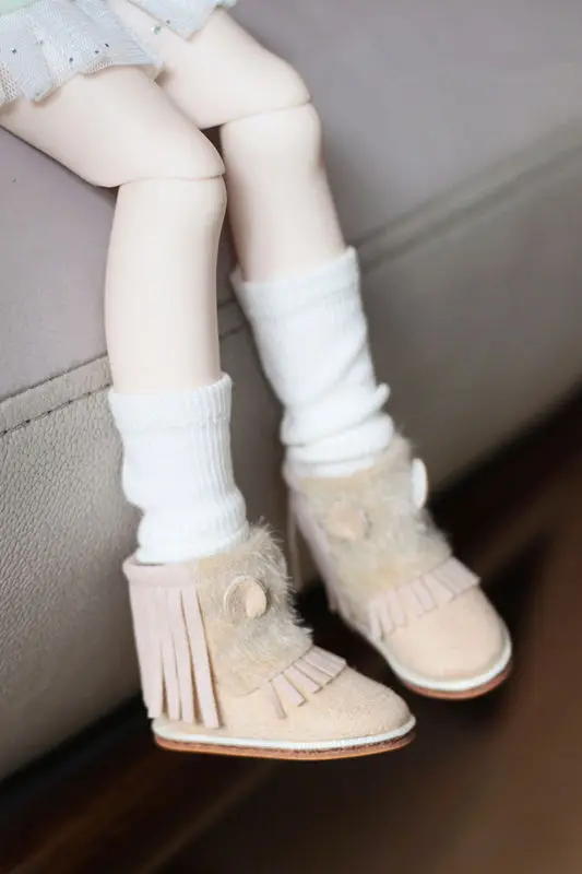 1/4 1/6 1/8 bjd обувь Овцы baa зимние сапоги для 1/6 YOSD 1/4 MDD blyth кукольные туфли кукольные аксессуары зимняя обувь