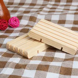 Новое поступление натуральная деревянная мыльница простой дизайн мыльница WB439
