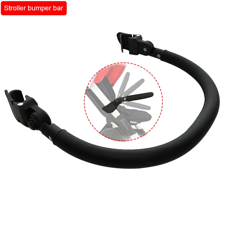 Baby Buggy Bumper Bar Per Passeggino Bugaboo Ant Recinzione Kinderwagen Con Morsetto Di Copertura In Pelle Regolabile Baby Sostituire Gli Accessori
