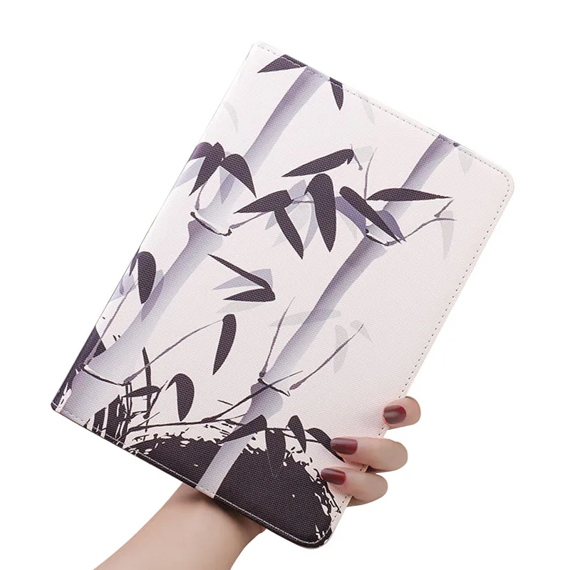 

For iPad Pro 11 Case illustration PU Leather Silicone Soft Back Cover Flip Smart Stand Tablet Cover For iPad Pro 11 2019 Case