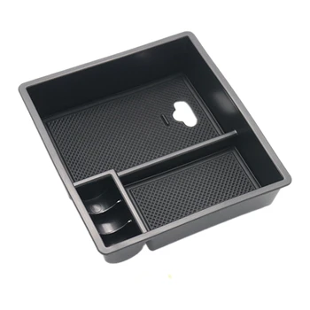 

Car Storage Box Tray Center Console Armrest Phone Wallet Keys Holder for Toyota Hilux 2004 2014 Stowing Tidying Organizers