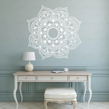 

Mandala Wall Sticker Self-adhesive Decal for Car Meditation Room Decor Flower Home Decoration Accessories For Living Room