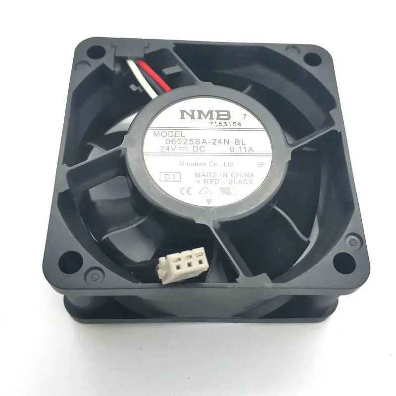 06025SA-24N-BL 6025 24V 0.11A для Вентилятор охлаждения NMB 60*60*25 мм hzdo