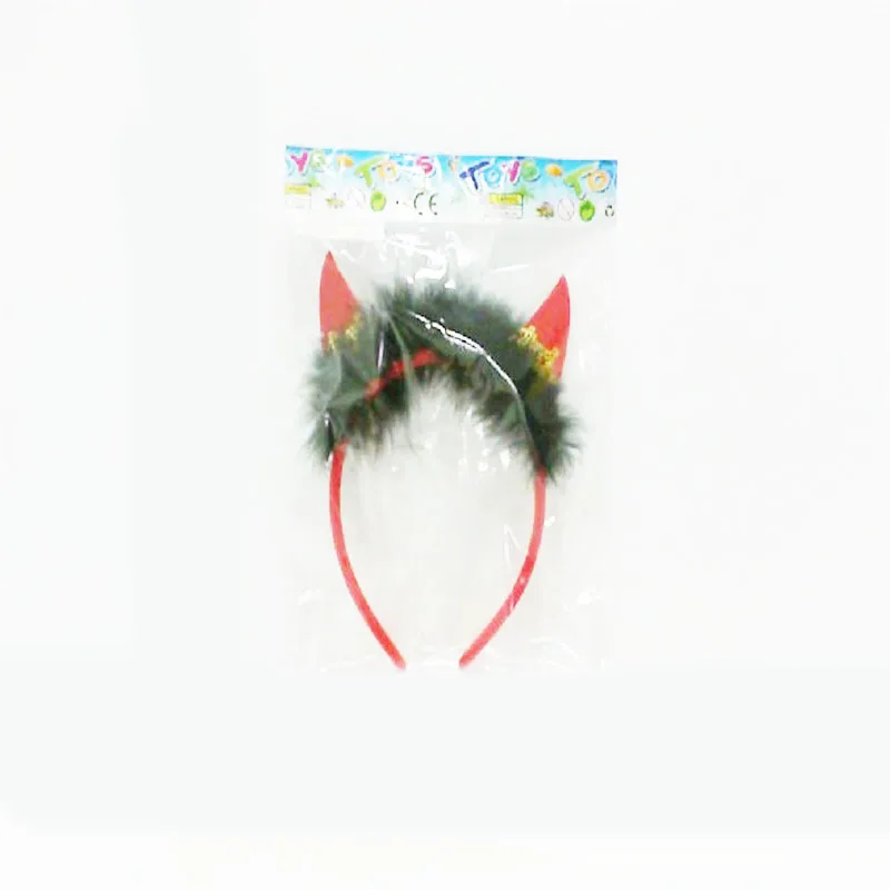 

Christmas Santa Claus Not Luminous Headband Christmas Head Band Decorations Christmas Product Head Buckle Headband Gift