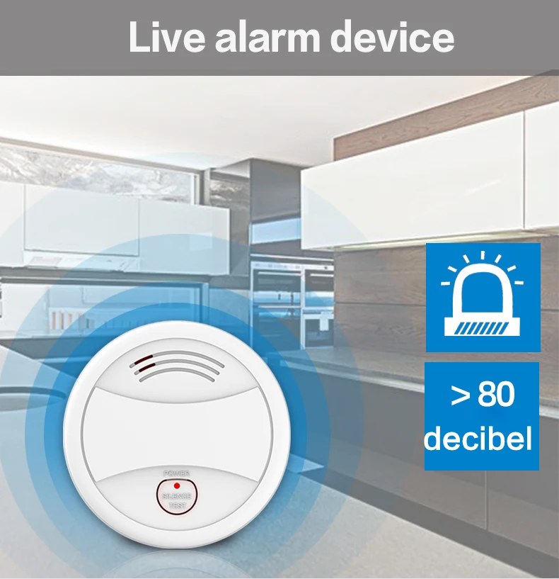PGST PA443 WiFi детектор дыма Tuya Smart Life пожарная система дымовой сигнализации для дома