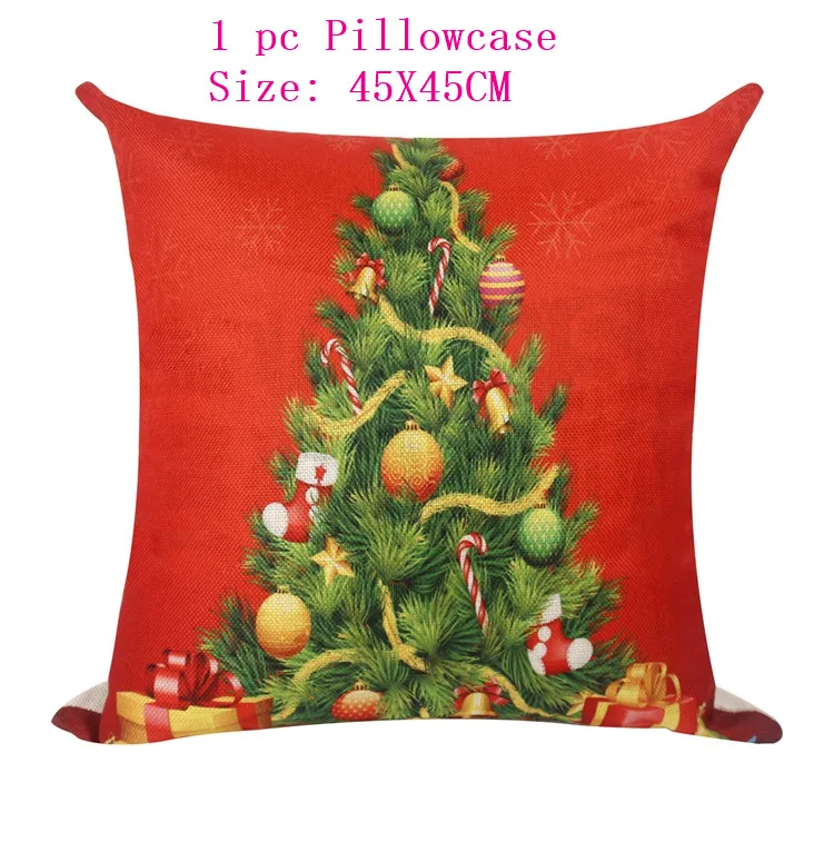 1 шт. рождественские украшения для дома Navidad kerst decoratie плюшевые украшения с подвеской в виде оленя лося и оленя год - Цвет: Red christmas tree