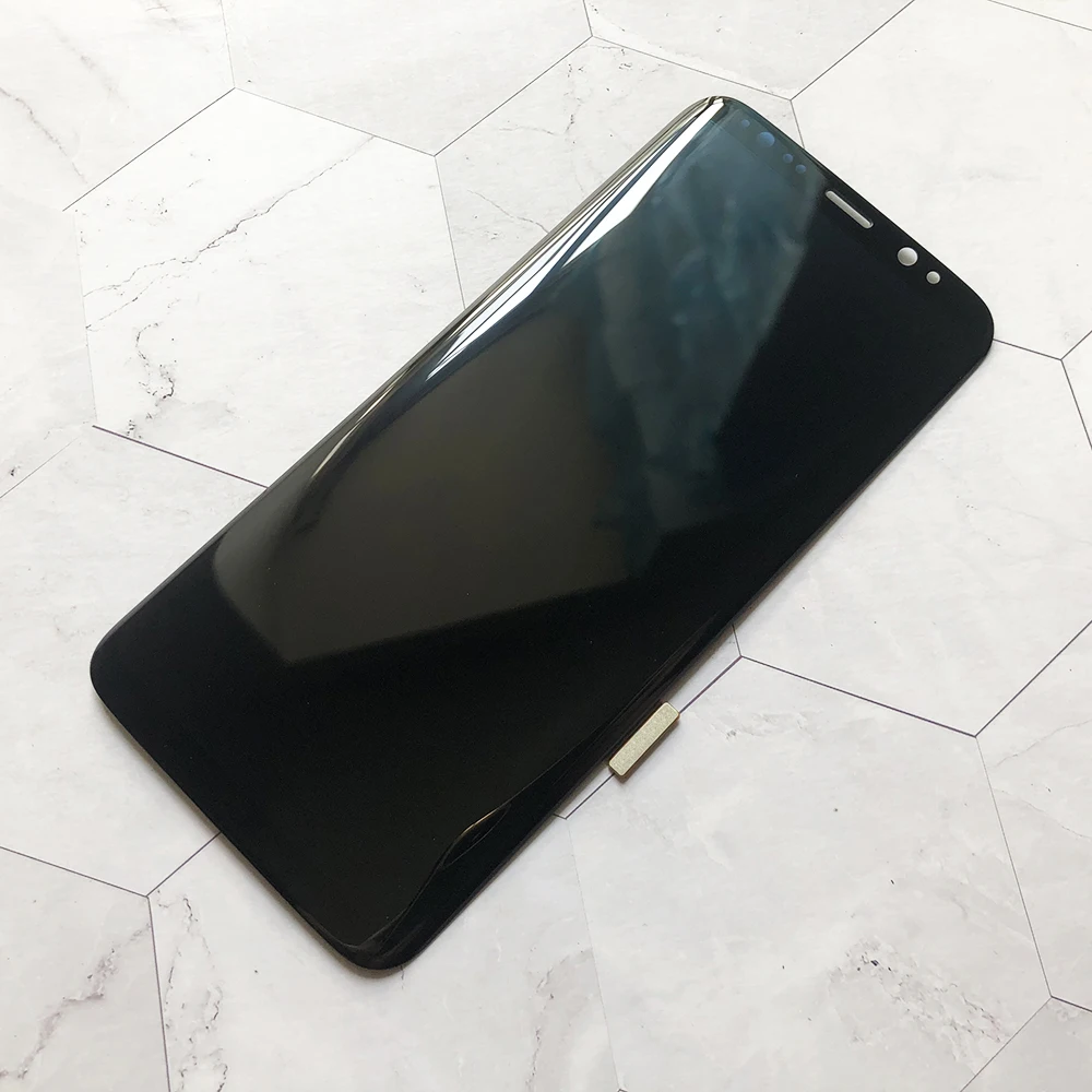 Ｚ  S8 Ŀ ũ G950 G950F  AMOLED LCD ÷ ġ ũ Ÿ  ü , AAA ǰ