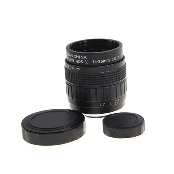 

Professional Accessories CCTV TV Movie 35mm F1.7 Photography Durable Camera Lens Mini Portable Fixed for Canon EOSM