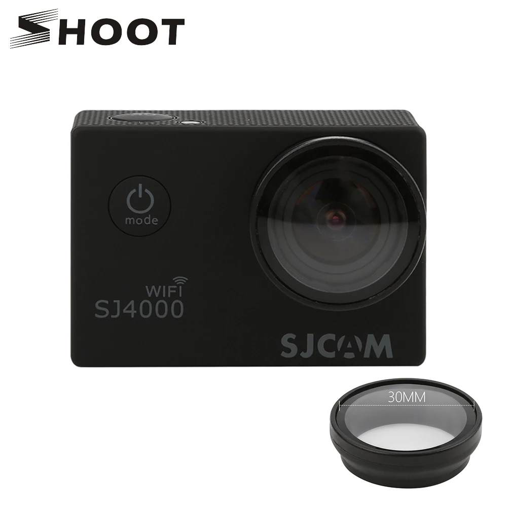 Снимайте УФ фильтр для SJCAM SJ4000 + Wifi h9 h9r C30 объектива камеры 4000 Plus C10S аксессуары