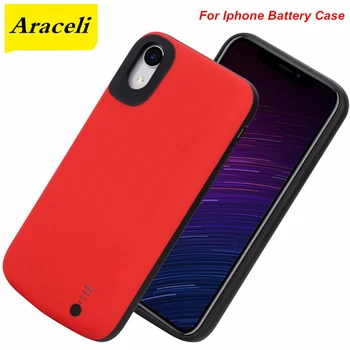 

6000 Mah For Iphone 6 6s 7 8 X XS XR MAX 11 11 Pro 11 Pro Max Battery Case Audio Output Battery Charger Case Cover Power Bank