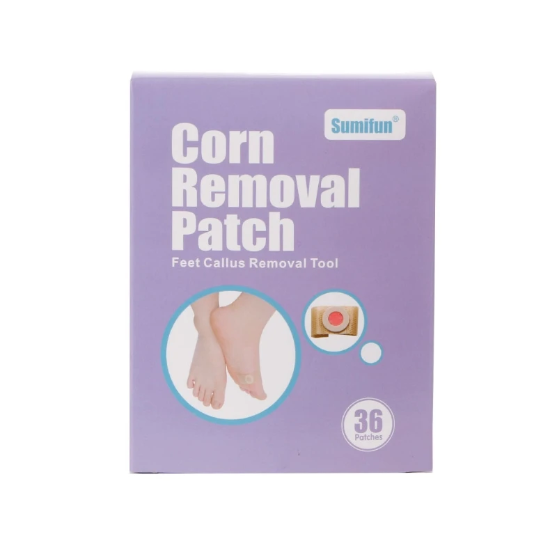 

36Pcs/1Box Foot Medical Corn Remover Plaster Patch Feet Callus Removal Care Tool