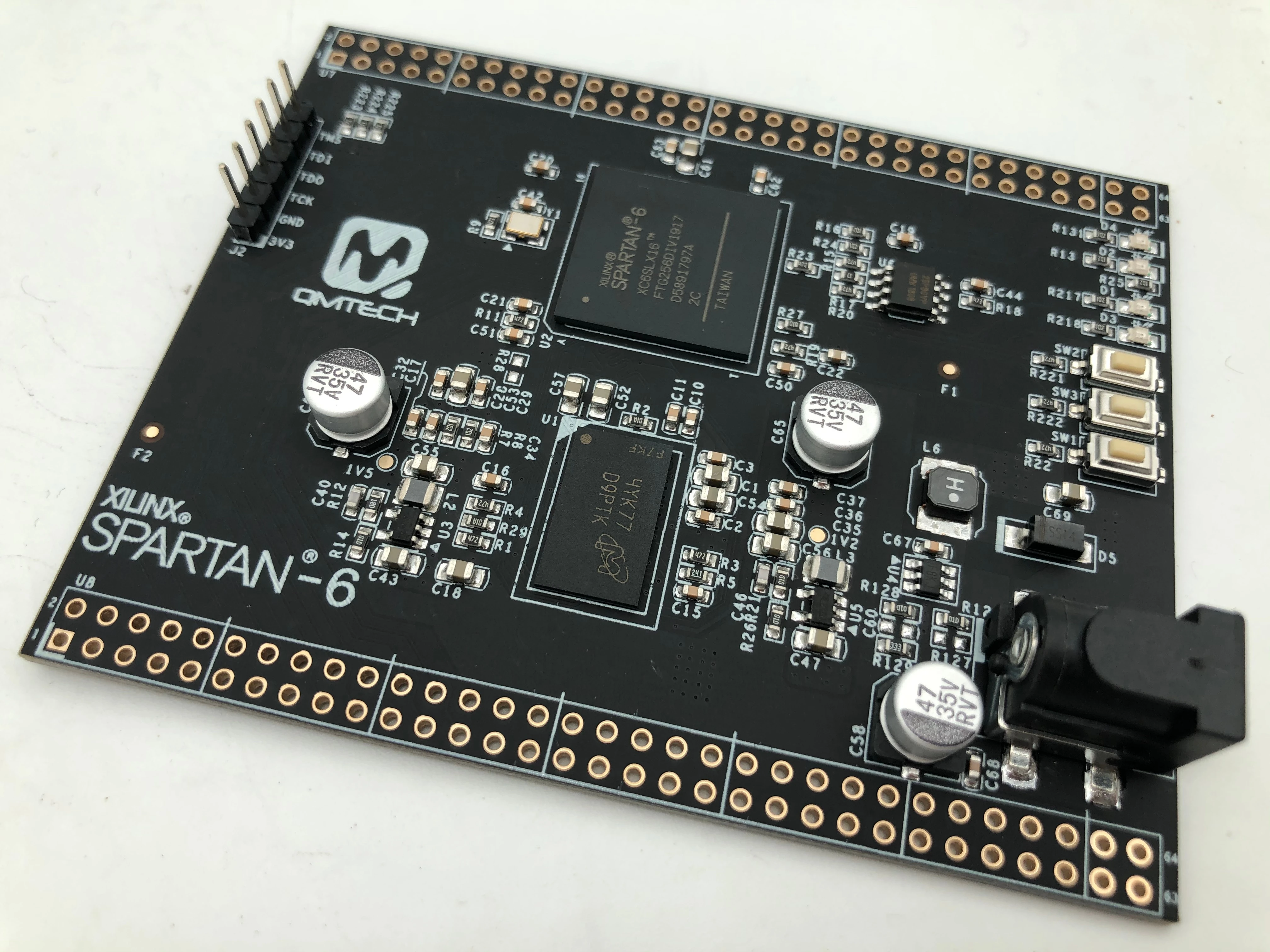 QMTECH Xilinx FPGA Spartan6 XC6SLX16 Spartan 6 ядерная плата DDR3 256 Мб|Аксессуары для демонстрационных