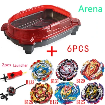 

Takara Tomy Tops Beyblade Burst Set Toys Beyblades Arena Bayblade Metal Fusion Fighting Gyro Launcher Spinning Top blayblad Toys