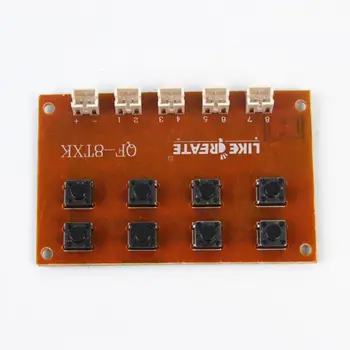 

Eight-channel Electronic Remote Control Board with Terminal Wire to Control 4 Motors Forward and Reverse Y4QA