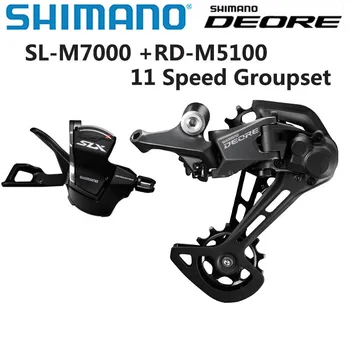 

SHIMANO 2020 NEW DEORE M5100 SLX M7000 1x11 Speed Groupset MTB Mountain Bike Contains Shift Lever Rear Dearilleur SGS