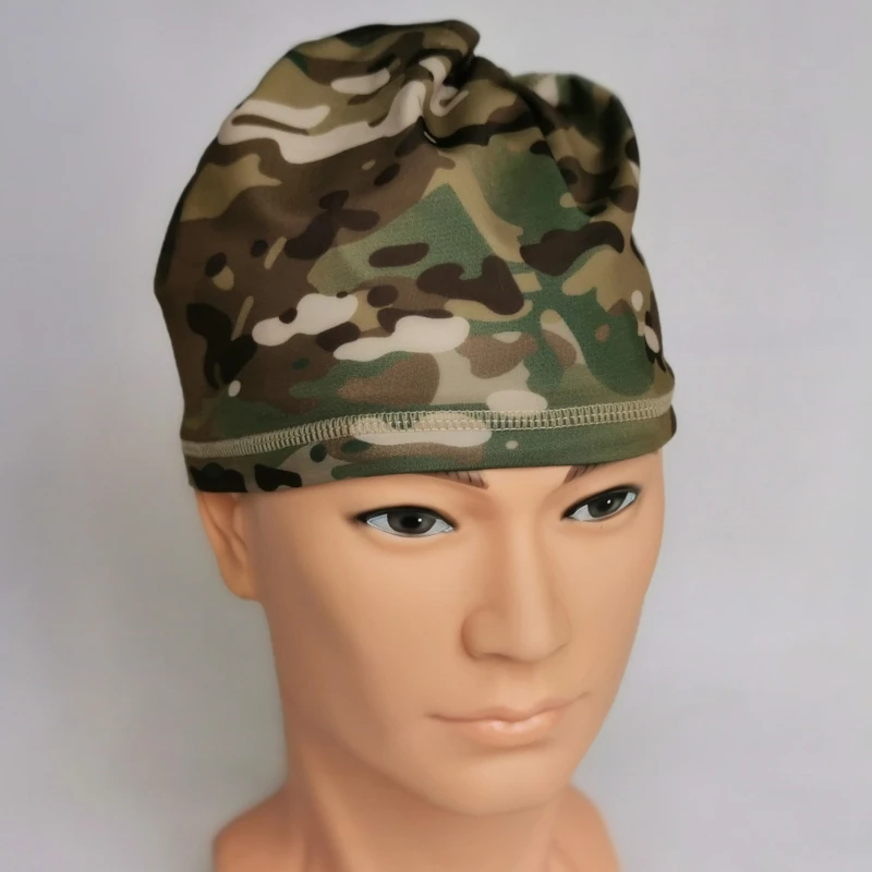 head scarves for men Magic Headband Multicam Camouflage Tactical Neck Warmer Tube Face Cover Bandana Head Military Bicycle Scarf Wristband Pirate Rag mens linen scarf