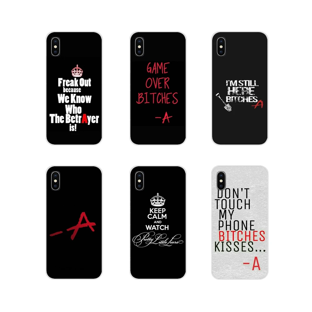 

Pretty Little Liar Transparent Soft Shell Covers For Huawei G7 G8 P7 P8 P9 P10 P20 P30 Lite Mini Pro P Smart Plus 2017 2018 2019