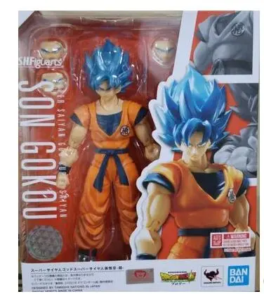 Голубые волосы Сон Гоку какаротто ssgss SSJ Аниме Супер Saiyan Dragon Ball Супер фигурка Модель Кукла игрушка 1/12
