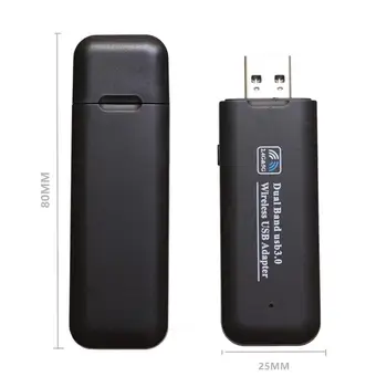 

USB WiFi Adapter Mini 1200M Wi-fi Adapter Network Card 2dBi Wi-Fi adapter PC Wi Fi Antenna USB Ethernet WiFi Receiver Accessoriy