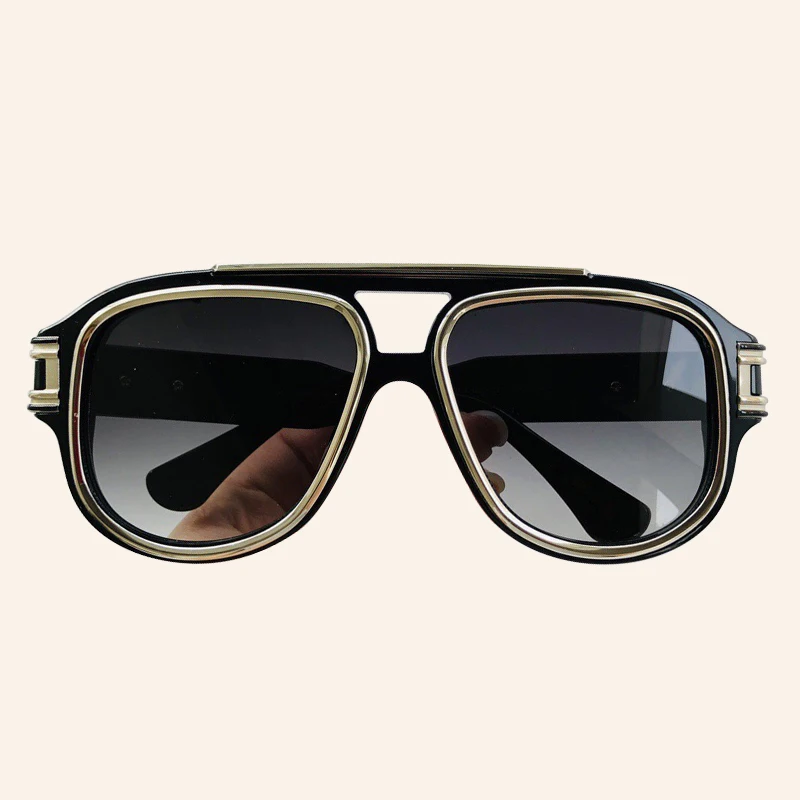 No.2 Sunglasses Модные брендовые солнцезащитные очки, мужские очки, зеркальные Женские квадратные солнцезащитные очки, высокое качество - Цвет линз: No.2 Sunglasses
