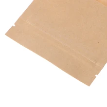 10 шт крафт-бумага пищевая Подарочная сумка с окном самоуплотняющийся конверт хозяйственная сумка 72XF