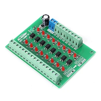 

A7-- Photoelectric Isolation Module Level Voltage Converter PNP Output PLC Signal Module 24V To 5V/5V To 24V/12V To 5V 8-Channel