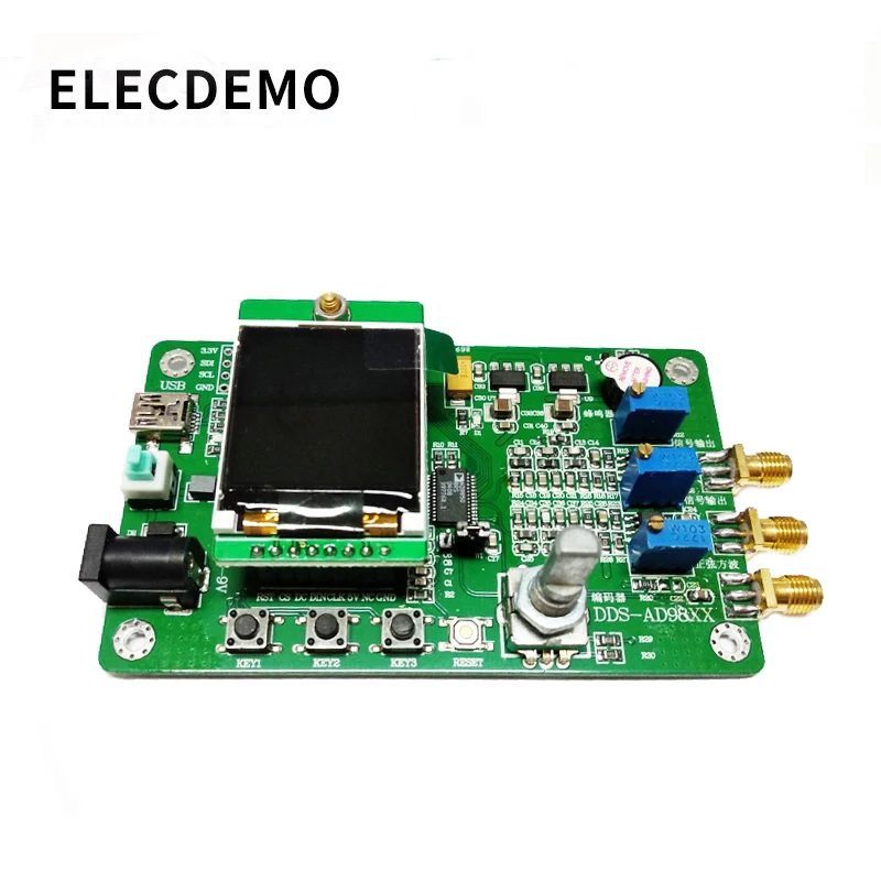 AD9850 module DDS function signal generator Send program Compatible with 9851 Sweep Function TFT color LCD 3