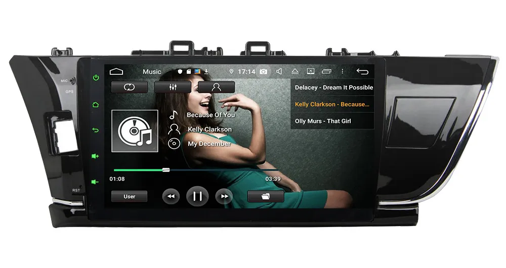 Klyde 10," ips 4G Android 9,0 Восьмиядерный 4 Гб ОЗУ 64 Гб ПЗУ DSP BT автомобильный DVD мультимедийный плеер радио для Toyota Corolla 2013