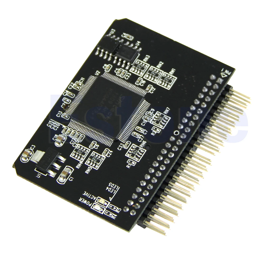 Новинка SD/Micro sd карта памяти до 2 5 44pin IDE адаптер считыватель для ноутбука Прямая