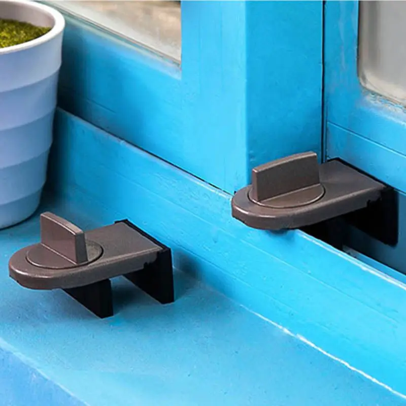 

Adjustable Door Window Lock Stopper Wedge with Rubber Covered for Sliding Window