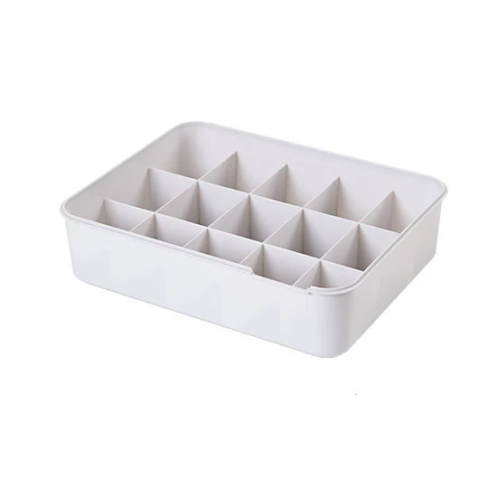 3-1pcs 3 предмета, Нижнее белье ящик для хранения с крышкой 1/10/15 сетки дома шкаф с выдвижными ящиками Органайзер чехол для носки трусики бюстгальтер домашнего хранения - Цвет: 3-1pcs