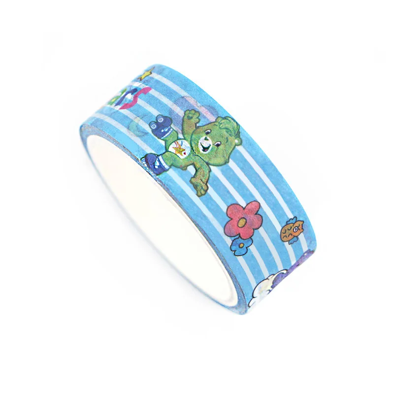 CA444 1,5 см х 5 м забота о медведях Kawaii набор декоративного скотча васи японская бумага маскирующая Лента наклейки с лентами декор канцелярские ленты Скрапбукинг