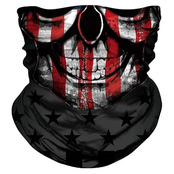 

Unisex Rave Bandana Neck Gaiter Tube Headwear For Women Men Face Scarf Personal Health Care mascarillas breathable maske