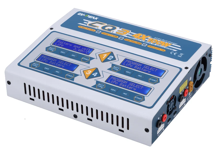 新しいバージョンEV-PEAK cq3 100wx4 10a 1-6s,jst_xhアダプターボード 
