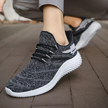 

AURONET New Fashion Plus Big Size Men Shoes Sneakers Breathable Light Soft Leisure Shoes for Men Trainers Zapatos De Hombre