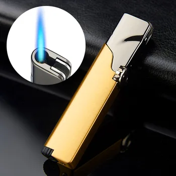 

Torch Lighter Grinding Wheel Direct Rotary Switch Personalized Creative Metal Windproof Lighters Smoking Accessories