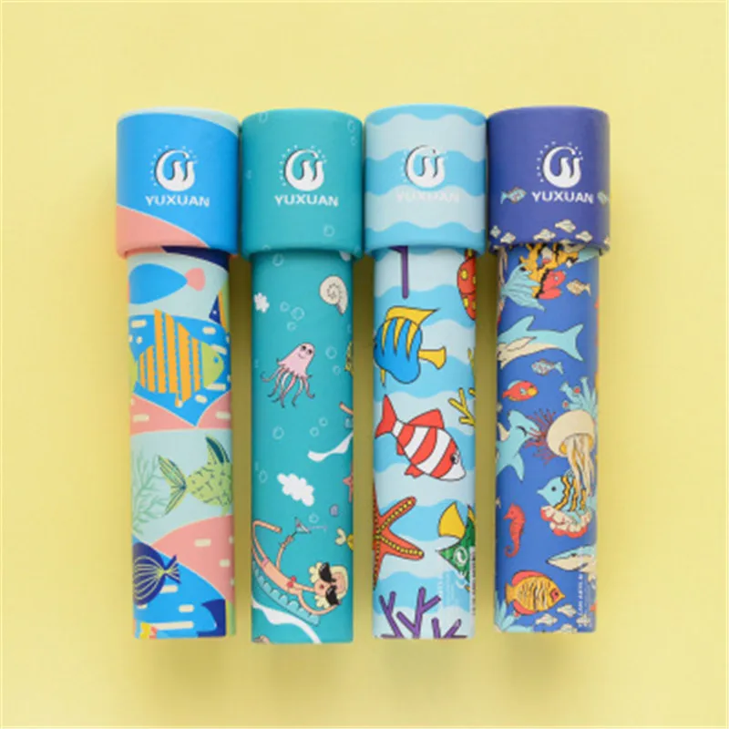 1PC New Kaleidoscope Imaginative Cartoon Children Interactive Logical Magic Classic Educational Toys for kids 1PC New Kaleidoscope Imaginative Cartoon Children Interactive Logical Magic Classic Educational Toys for kids
