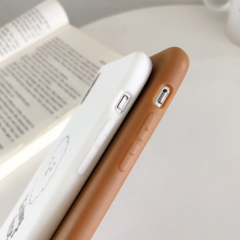Милый Игрушечный Пудель Собака Мягкие ТПУ силикагель Чехлы для iPhone 6 6s 7 8 Plus X XS MAX XR 11 Pro Max задняя Противоударная крышка Капа