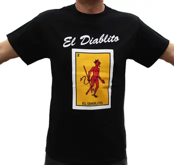 

El Diablito Men's T- Shirts Black