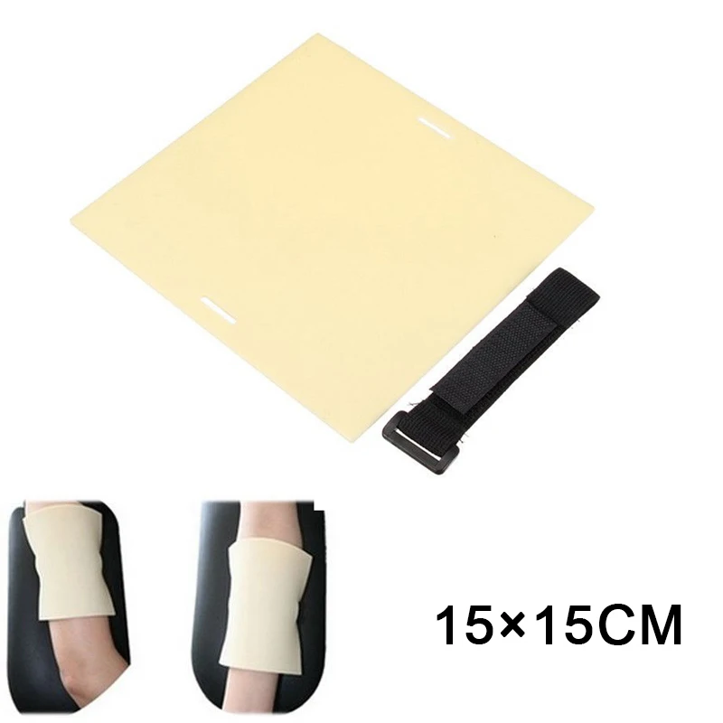 

New Tattoo Practice Skin Small With Belt 6x6" For Needle Machine Gun Supply Kit Plain Tattoo Acessorios Drop Shipping