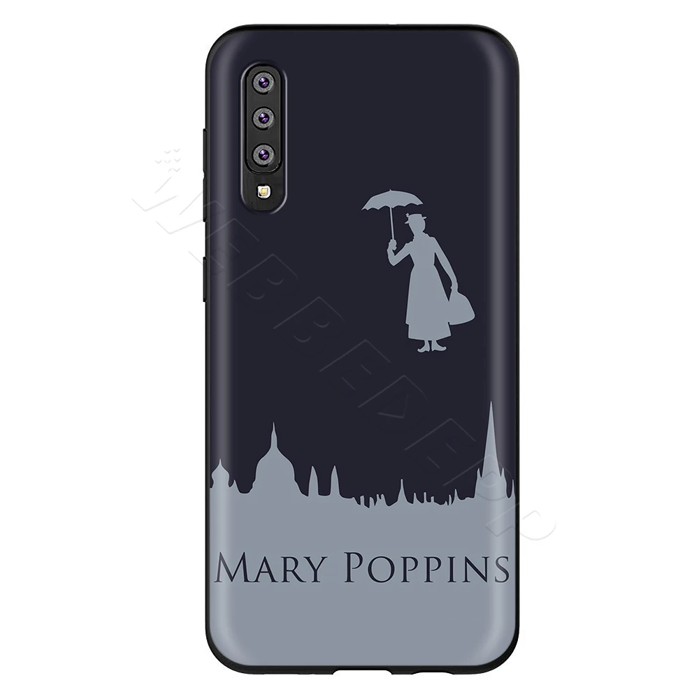 Webbedepp Мэри Поппинс чехол для samsung Galaxy S7 S8 S9 S10 Edge Plus Note 10 8 9 A10 A20 A30 A40 A50 A60 A70