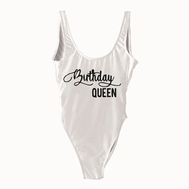 birthday queen bathing suit