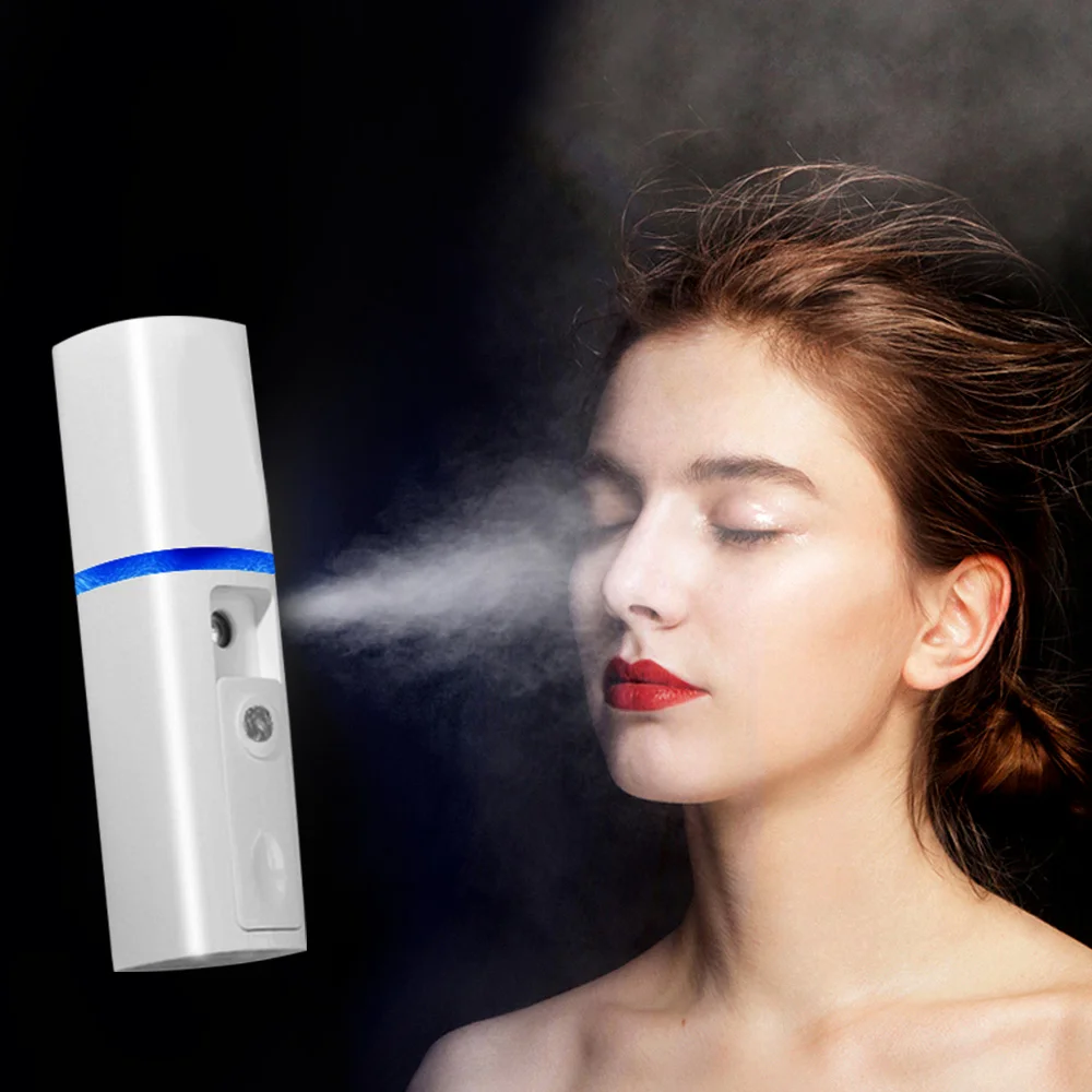 

USB charge handy face and hair spa steamer portable instrument nano ionic portable mini hot face steamers mist machine