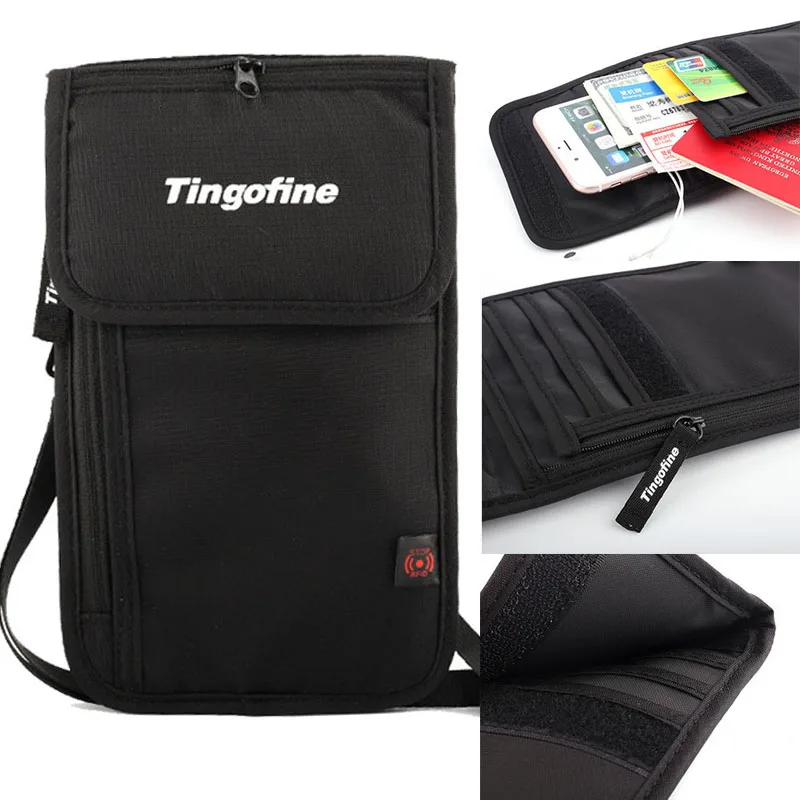 anti theft passport bag