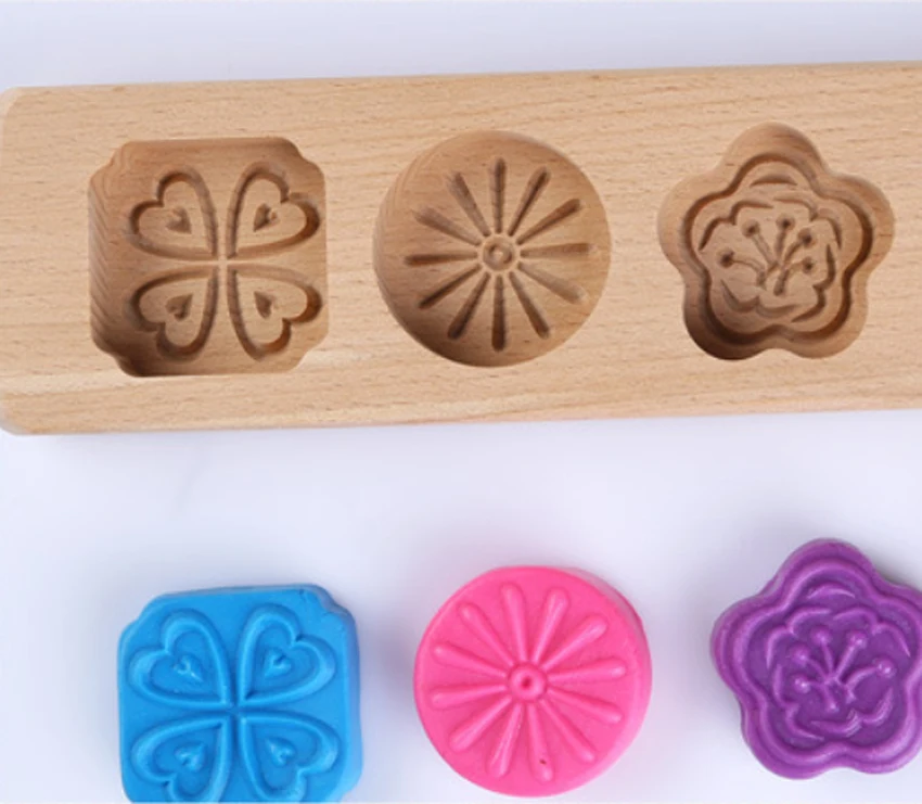 ERMAKOVA дерево Mooncake форма для выпечки печенья 3D цветок помадка Mooncake инструменты, Mooncake украшения кухонные аксессуары
